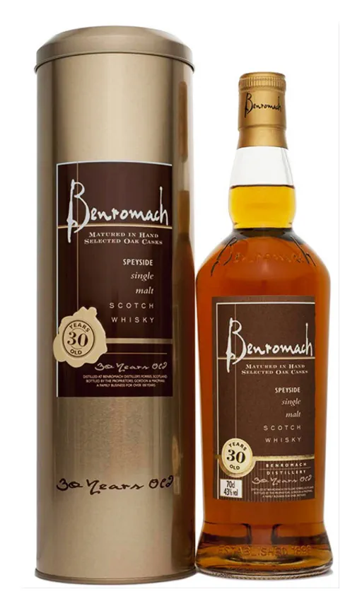 Benromach 30yo Speyside single malt Scotch whisky image