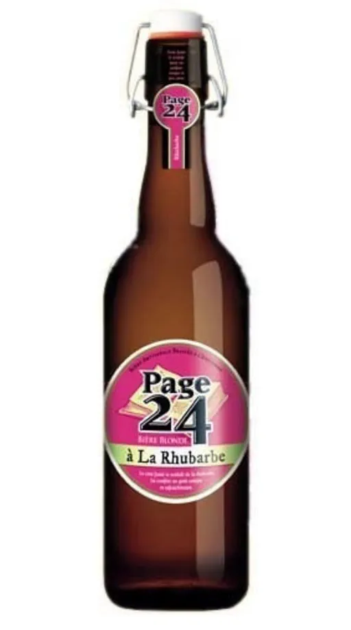 Page 24 A La Rhubarbe beer image