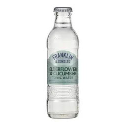 Franklin & Sons Elderflower & Cucumber Tonic Water image
