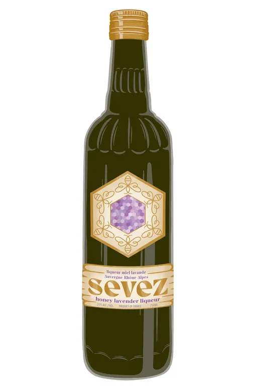 Sevez Honey Lavender Liqueur image
