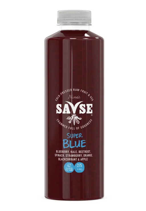 Nina's Savse Super Blue Fruit Smoothie image