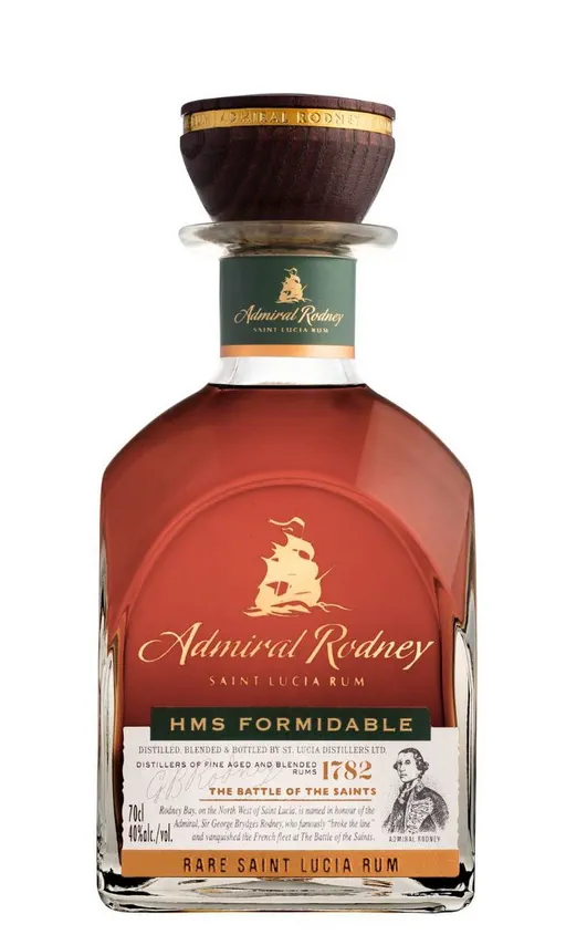 Admiral Rodney HMS Formidable Rum image