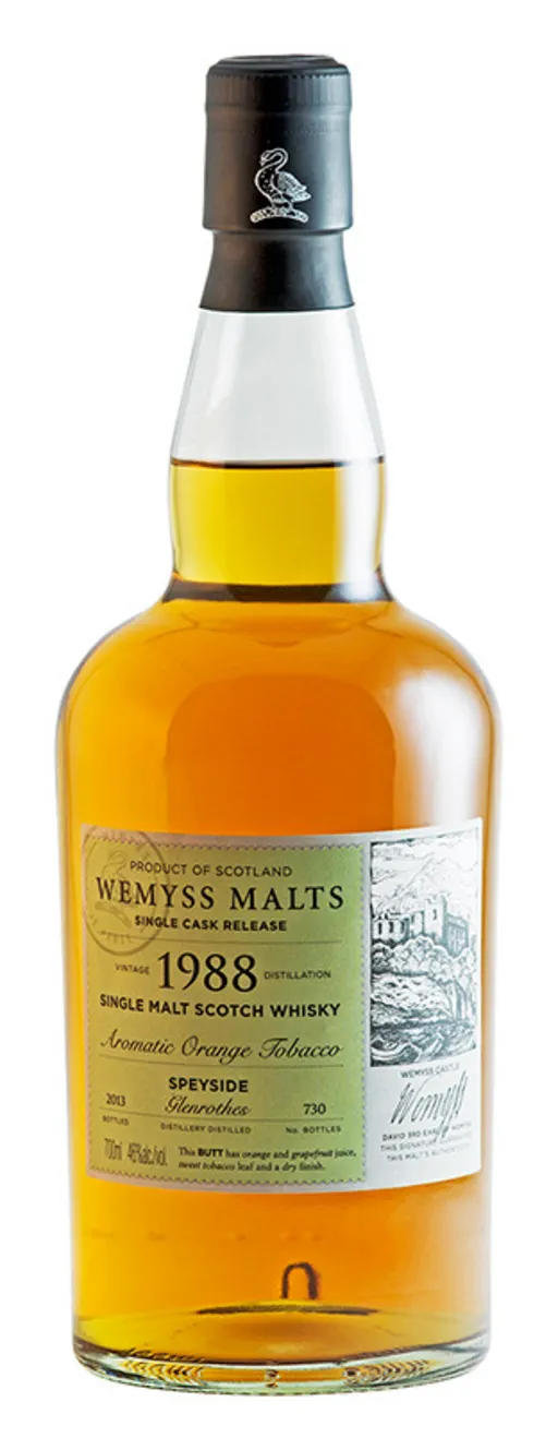 Wemyss Malts Aromatic Orange Tobacco Glenrothes 19 image