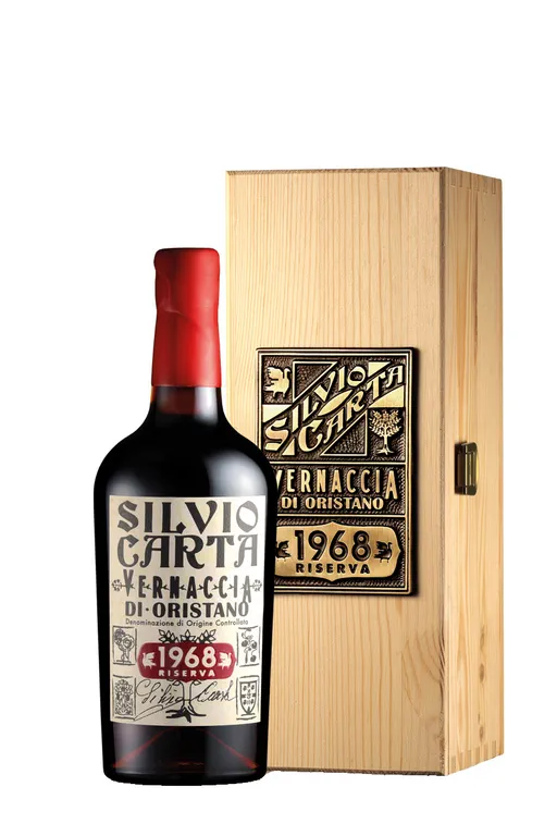 Silvio Carta Vernaccia Di Oristano Doc Ris. 1968 image