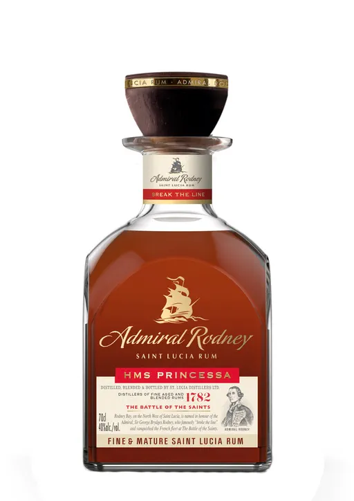 Admiral Rodney HMS Princessa Rum image
