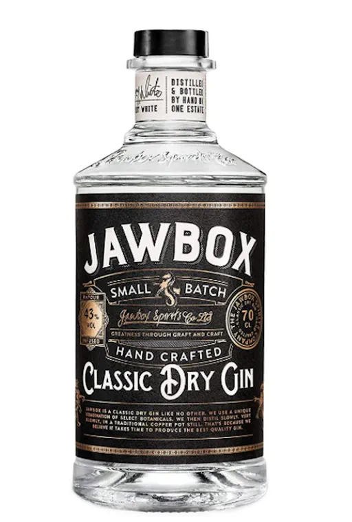 Jawbox Classic Dry Ginのボトル画像