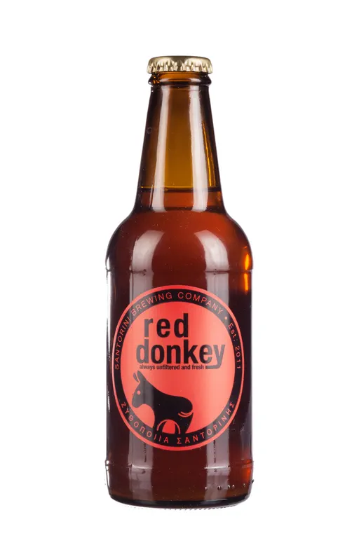 Santorini Red Donkey image