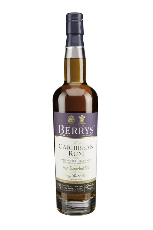 Berrys' Caroni 1997 Caribbean rum image