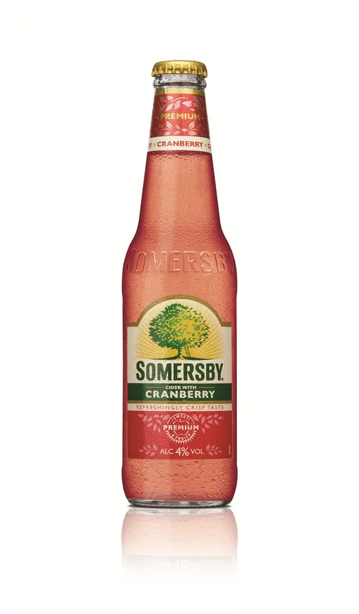 Somersby Cider With Cranberry image