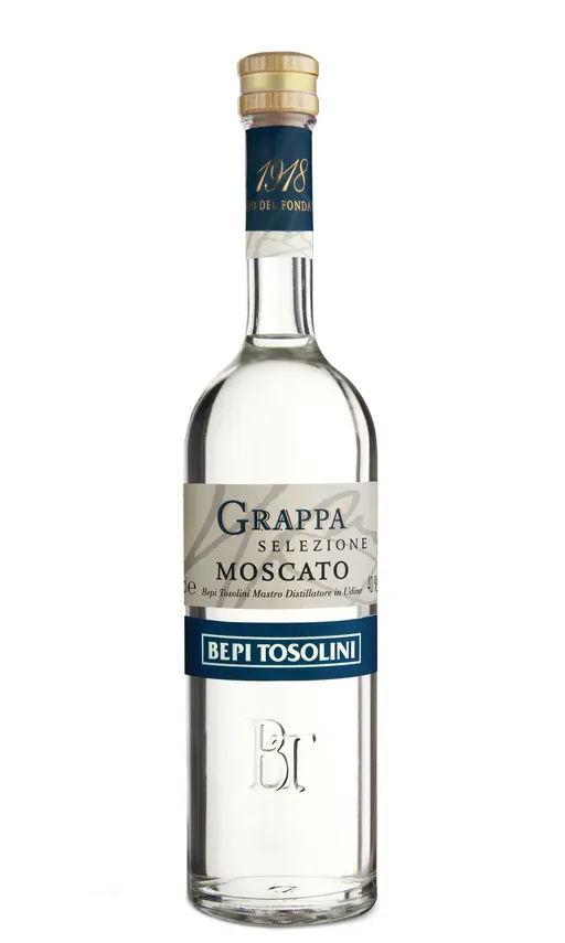 Bepi Tosolini Grappa di Moscato image