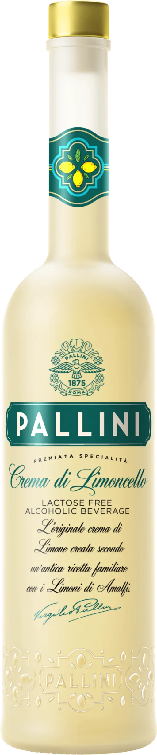 Pallini Limoncello Vegan Cream liqueur image