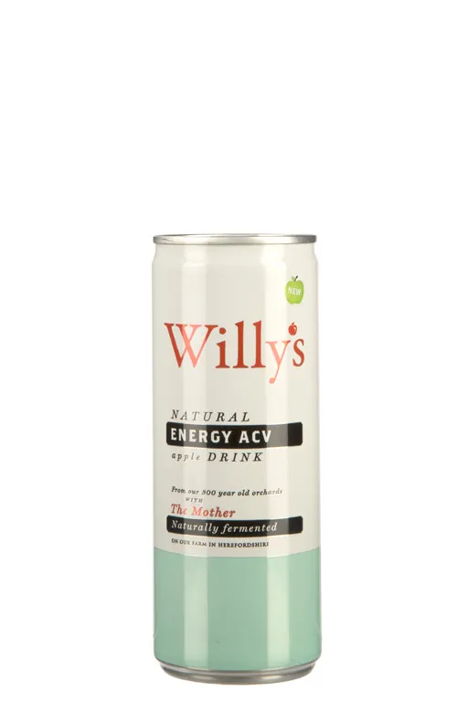 Willy's Sparkling Apple Kombucha & ACV image