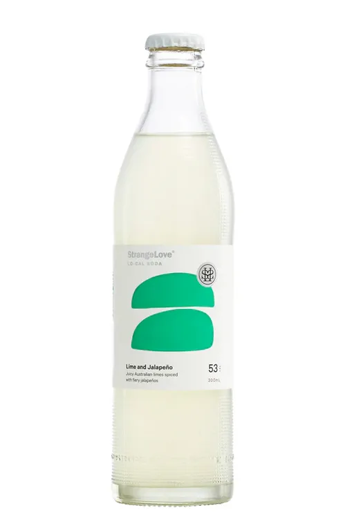 Strangelove Lime & Jalapeño Lo-Cal Soda image