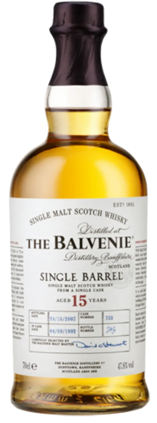 The Balvenie 15 Year Old Single Barrel image