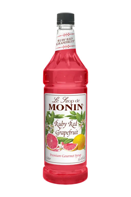 Monin Ruby Red Grapefruit Syrup (US) image