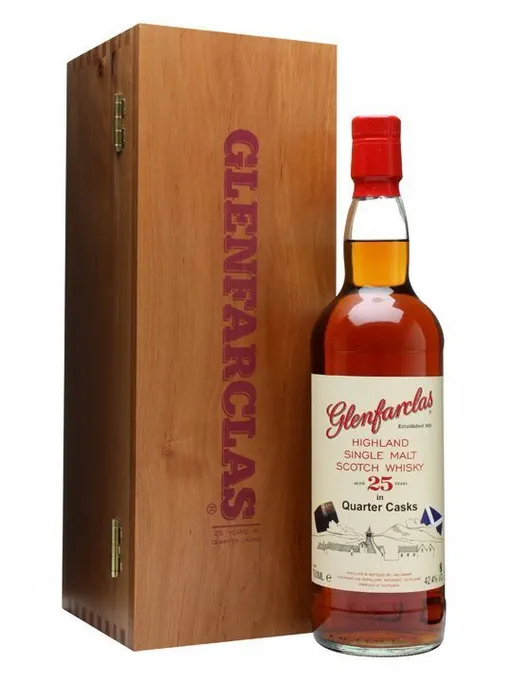 Glenfarclas 25 Year Old Quarter Cask image