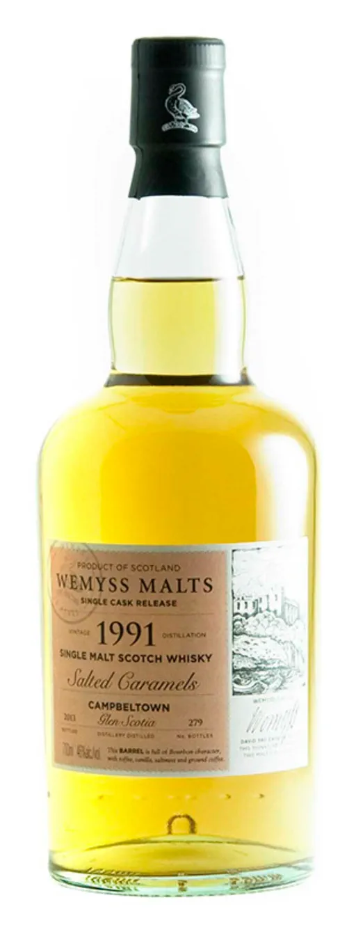 Wemyss Salted Caramels Single Cask 1991 Glen Scoti image