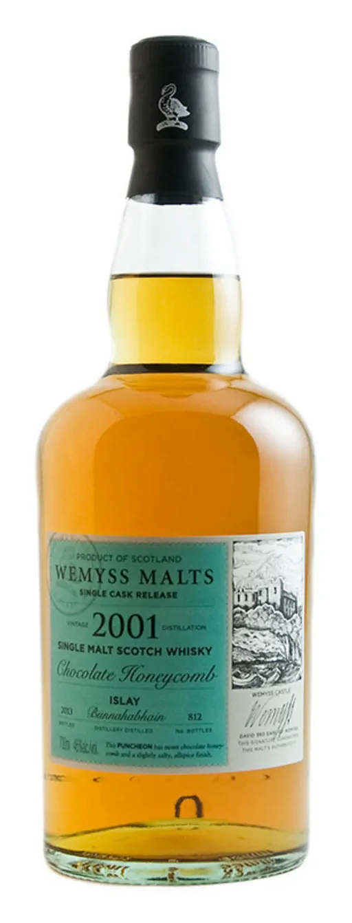Wemyss Malts Chocolate Honeycomb 2001 Bunnahabhain image
