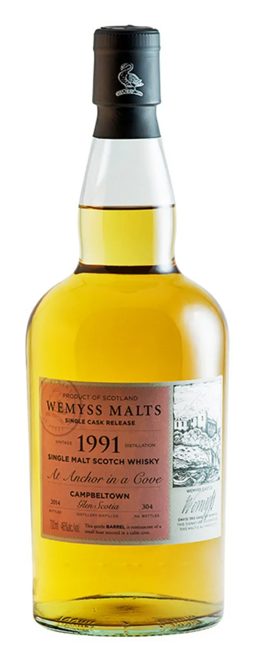 Wemyss Malts At Anchor in a Cove Glen Scotia 1991 image