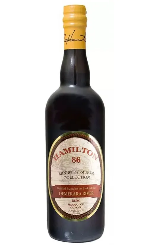 Hamilton 86 Demerara Rum Image