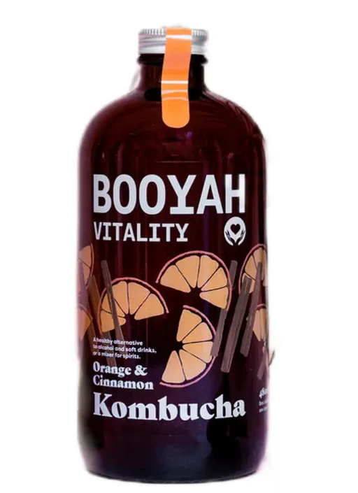 Booyah Vitality Lemon & Ginger Kombucha image