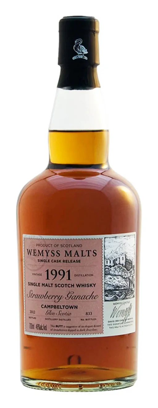 Wemyss Strawberry Ganache 1991 Glen Scotia image