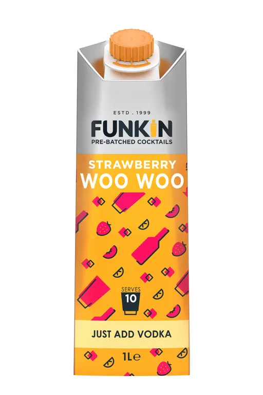 Funkin Strawberry Woo Woo Cocktail Mixer image