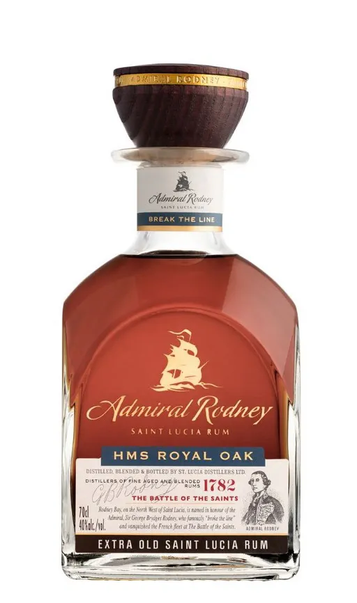 Admiral Rodney HMS Royal Oak Rum image
