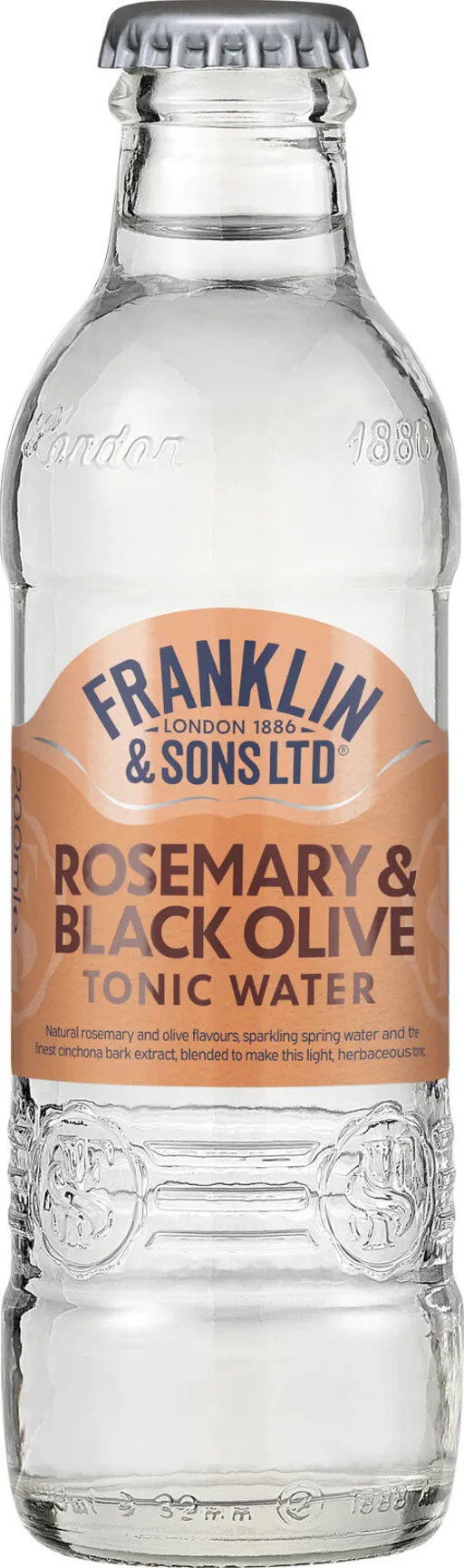 Franklin & Sons Rosemary & Black Olive Tonic Water image