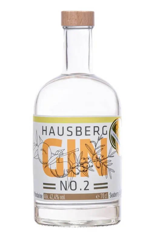 Hausberg Gin No.2 with Tangerine and Seaberry image
