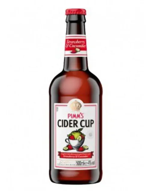 Pimm's Cider Cup Strawberry & Cucumber image