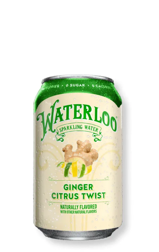 Waterloo Sparkling Water Ginger Citrus Twist image