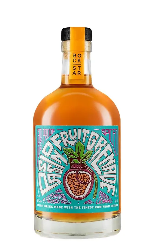 Rockstar Passionfruit Grenade Overproof Rum image