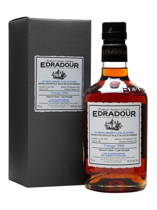 Edradour 7yo 2006 Oloroso Sherry Cask #240 image