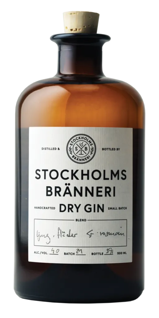 Stockholms Bränneri Dry Ginのボトル画像