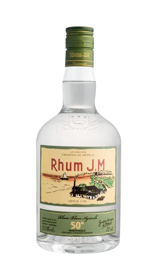 Rhum J.M. Blanc 50% image