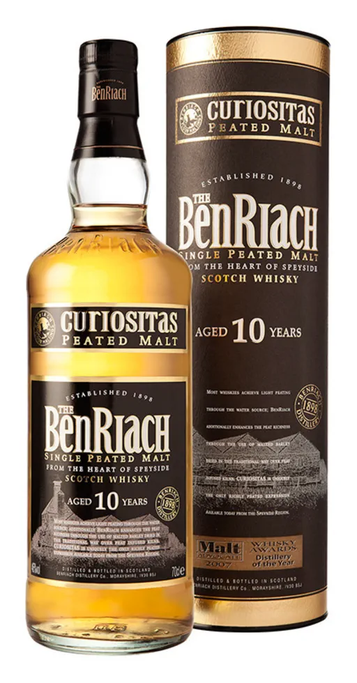 BenRiach Curiositas 10 Year Old image