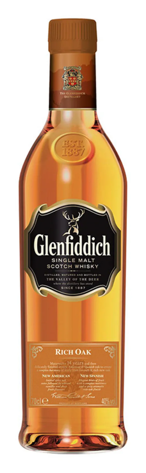 Glenfiddich 14yo Rich Oak image