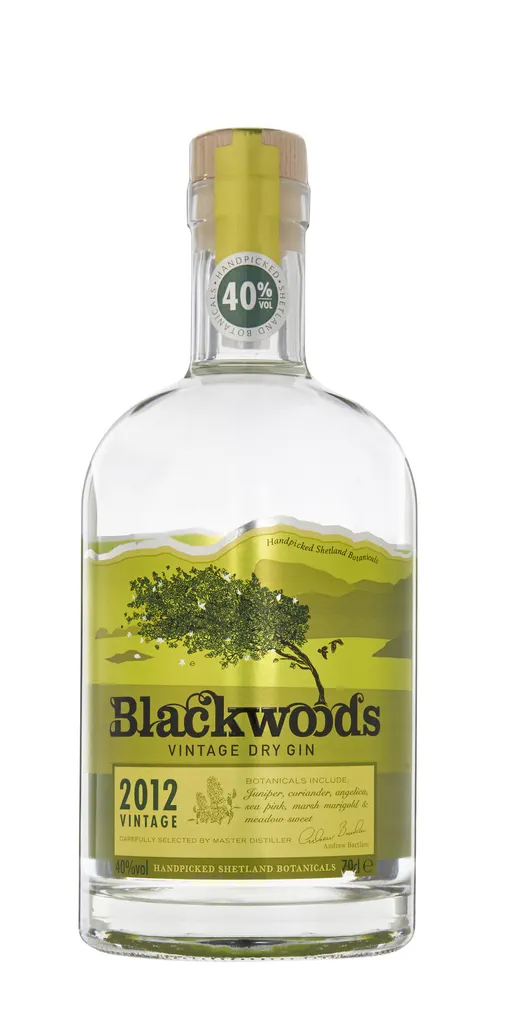 Blackwood’s Vintage Dry Gin (40%) image
