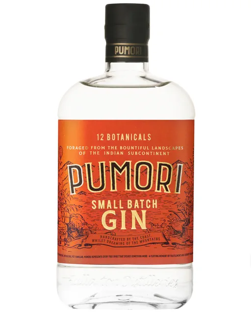 Pumori Small Batch Ginのボトル画像