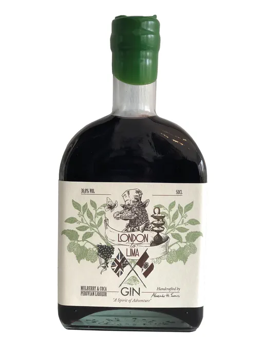 London to Lima Mulberry & Coca Gin Liqueur image