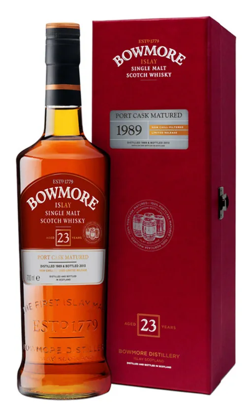 Bowmore 23 Years Old Port Cask Matured 1989 image