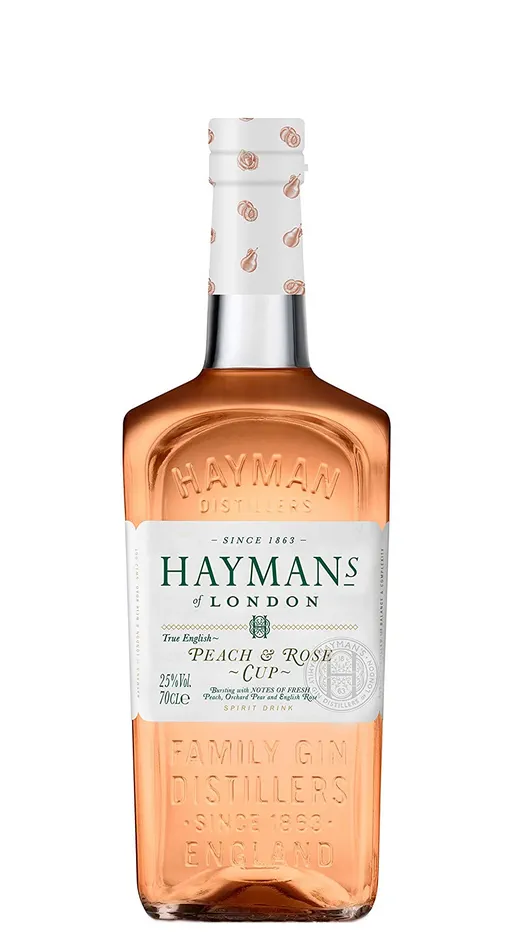 Hayman's Peach & Rose Gin Cup image