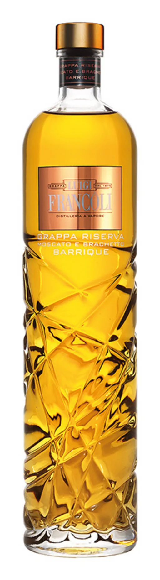 Luigi Francoli Grappa Riserva Moscato e Bracketto  image