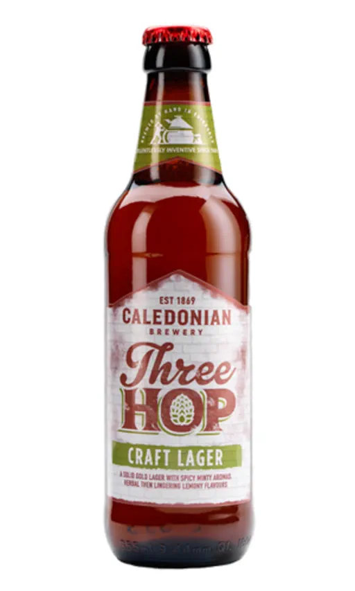 Caledonian Three Hop Lager image