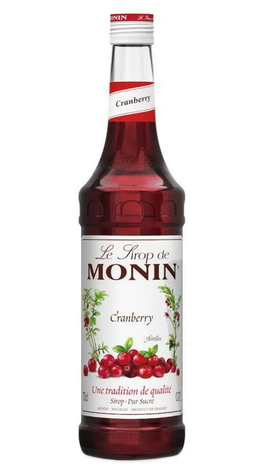 Monin Cranberry Syrup image