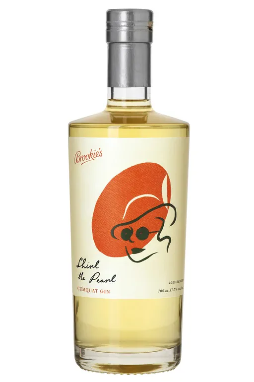 Brookie's Shirl The Pearl Cumquat Gin image