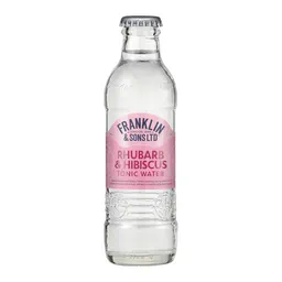 Franklin & Sons Rhubarb & Hibiscus Tonic Water image