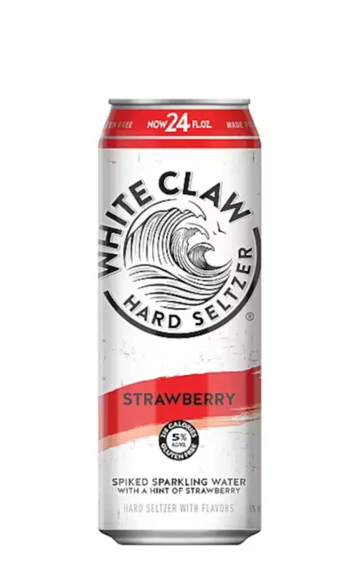 White Claw Strawberry Hard Seltzer image