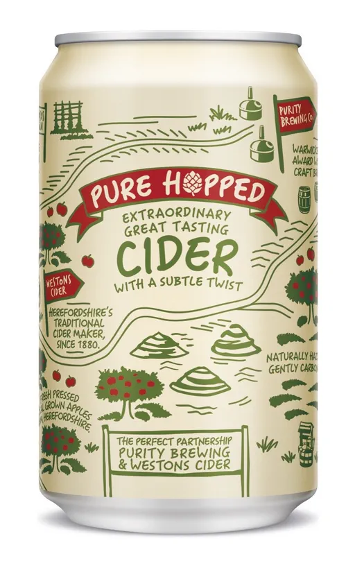 Purity & Westons Pure Hopped Cider image